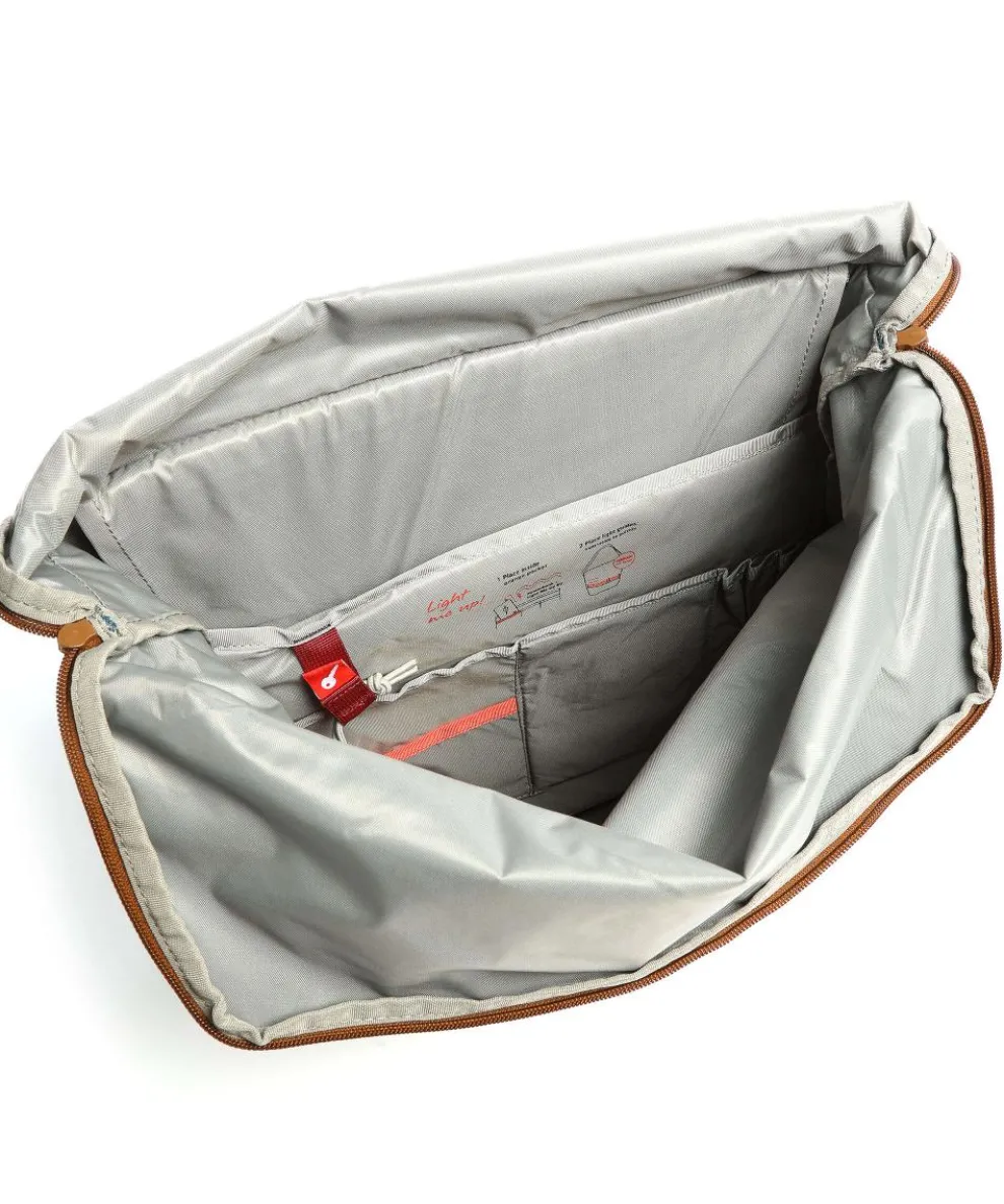 CityMe Bike Gepäcktasche 13″ Polyamide, recyceltes Polyester blau/braun