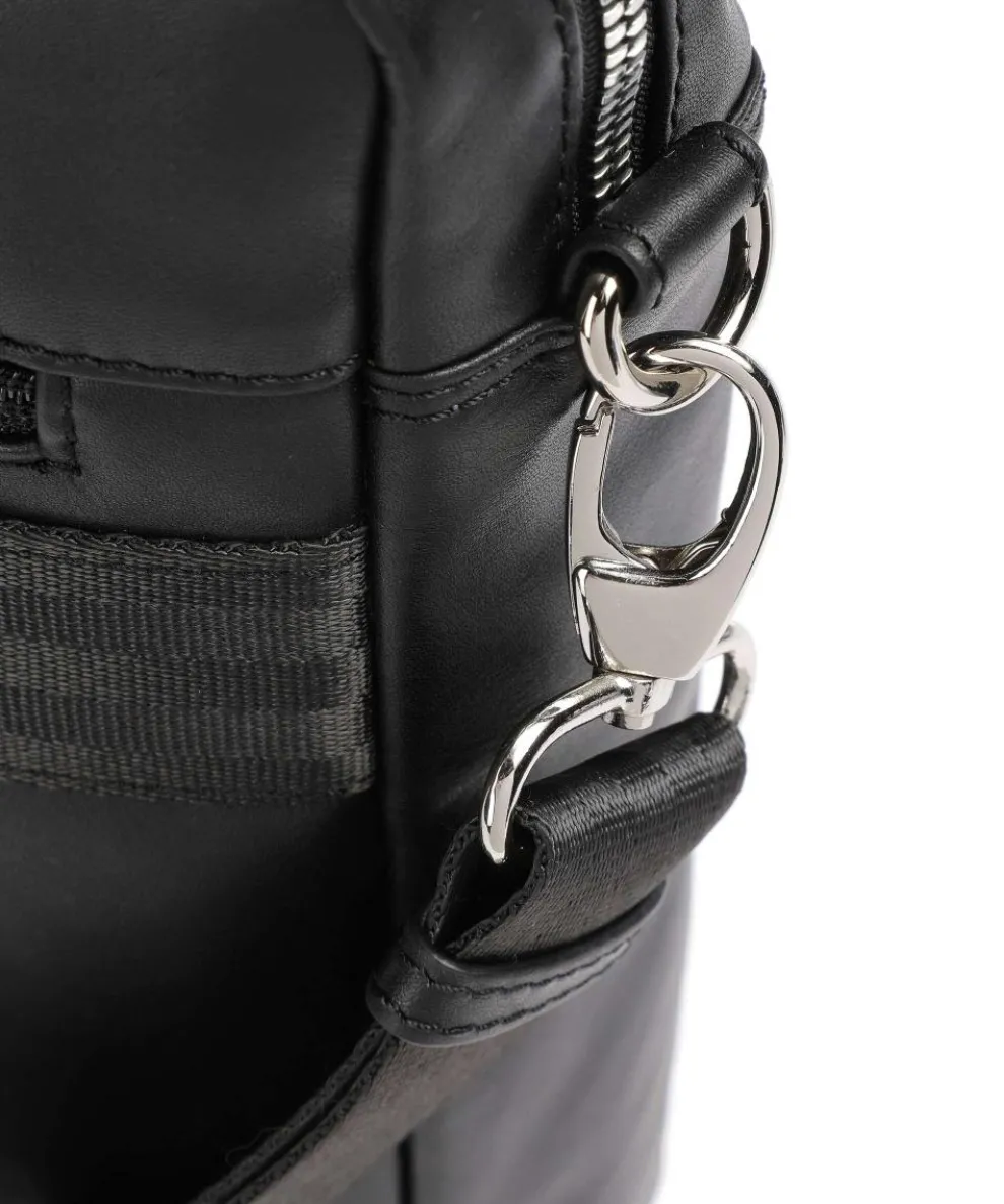 Comet Aktentasche 13″ fein genarbtes Rindsleder schwarz