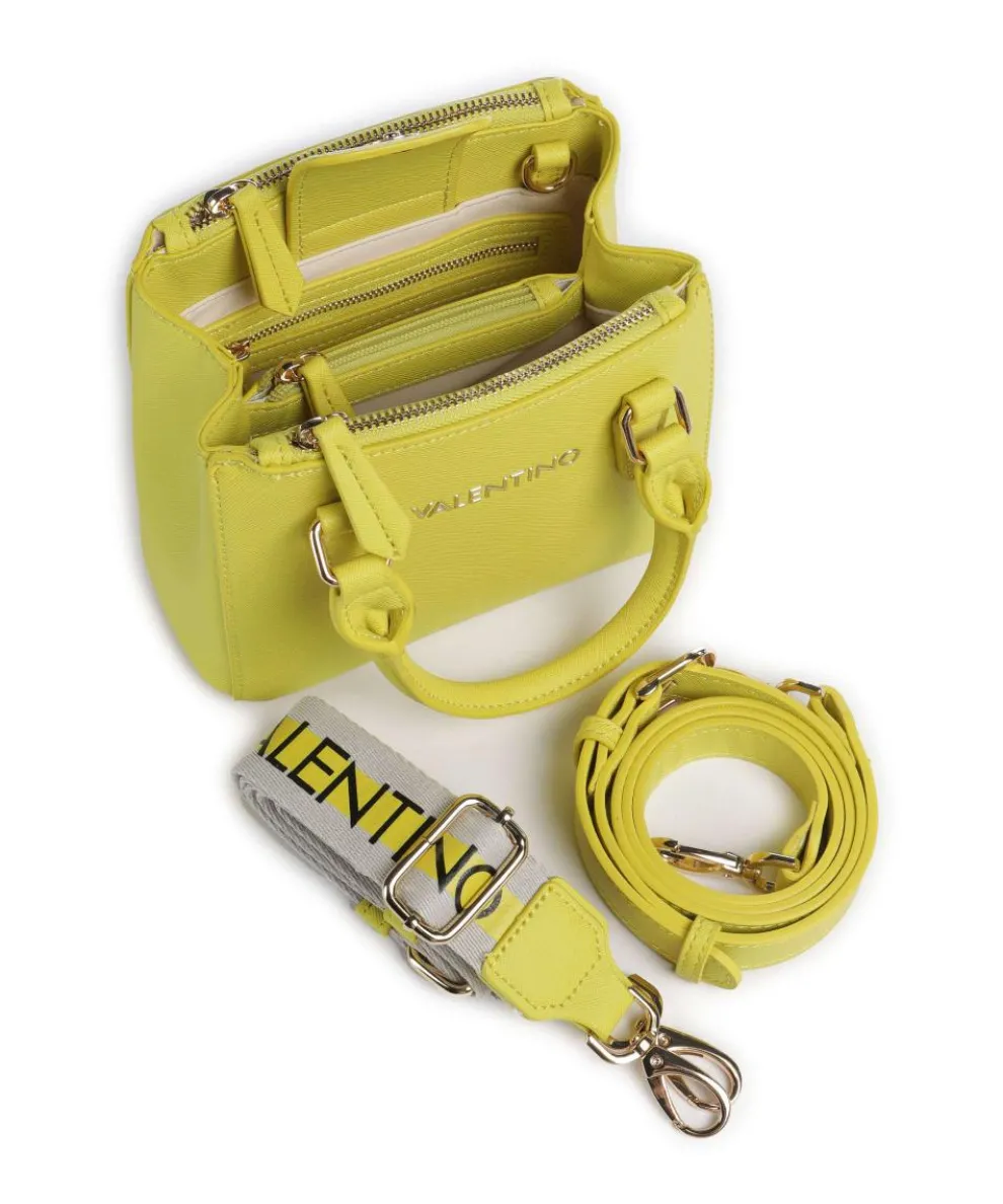 Zero Re Umhängetasche Lederimitat gelb