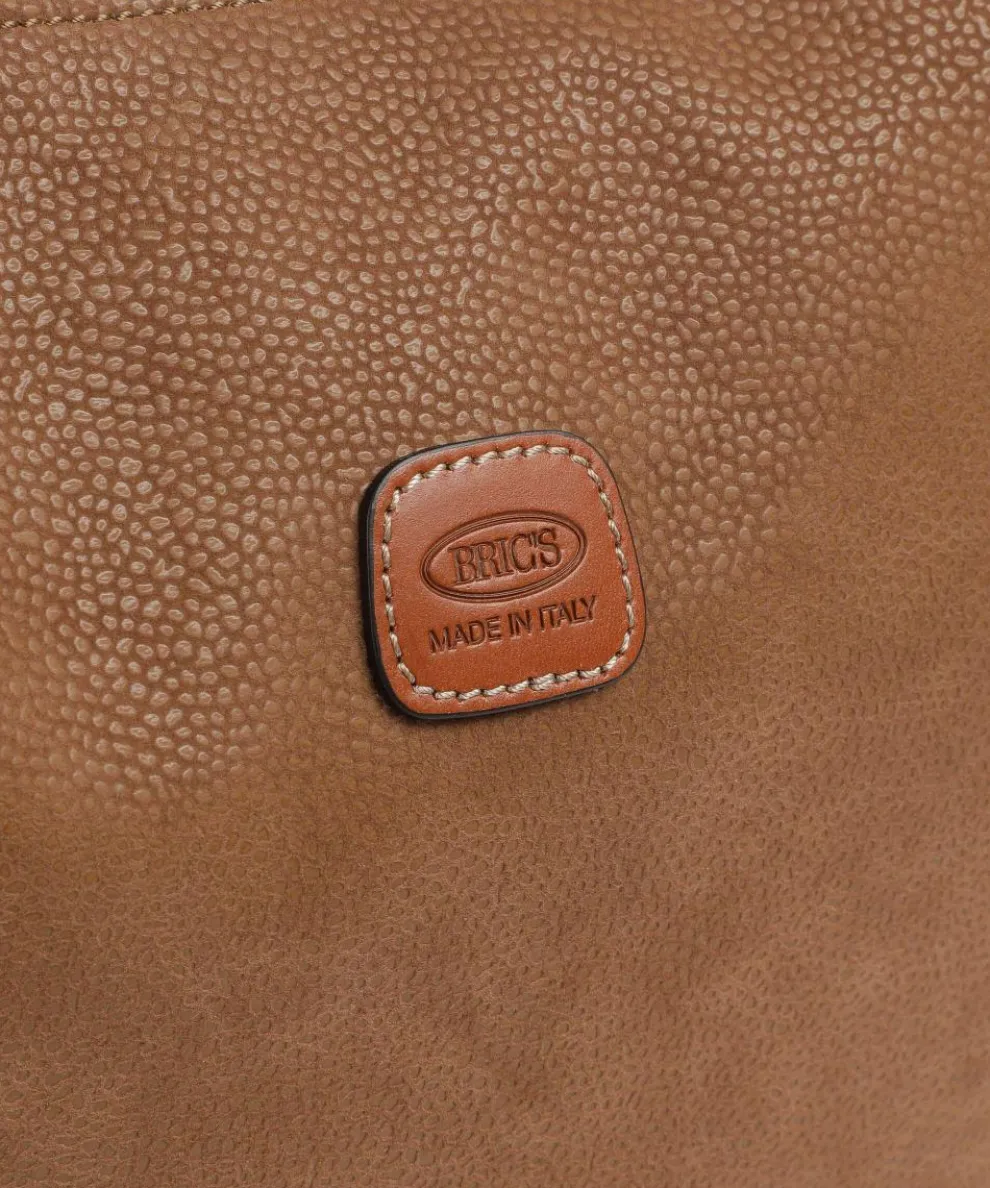 Life Schultertasche Kunststoff camel