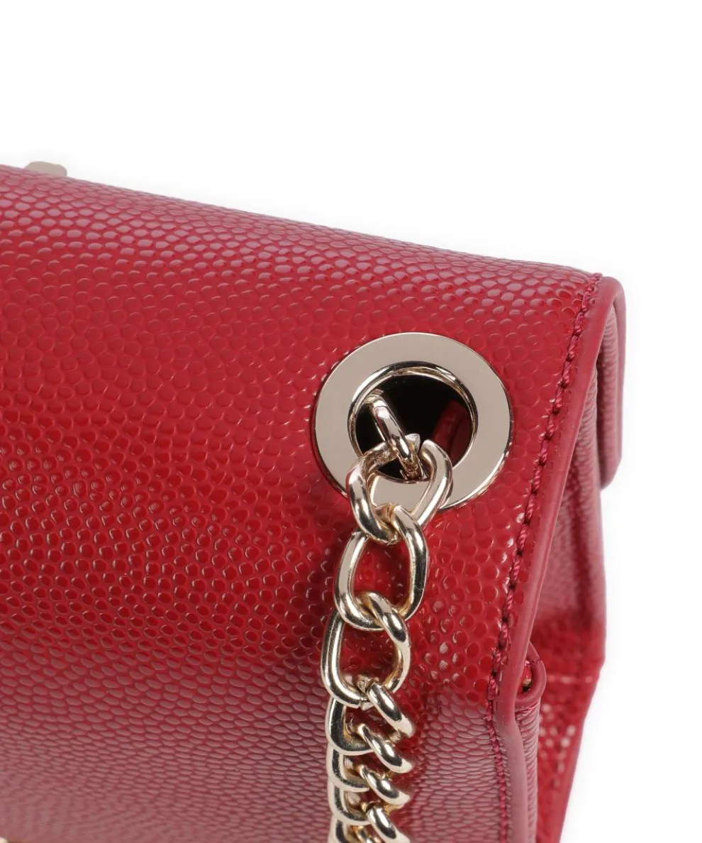 Divina Umhängetasche Lederimitat rot