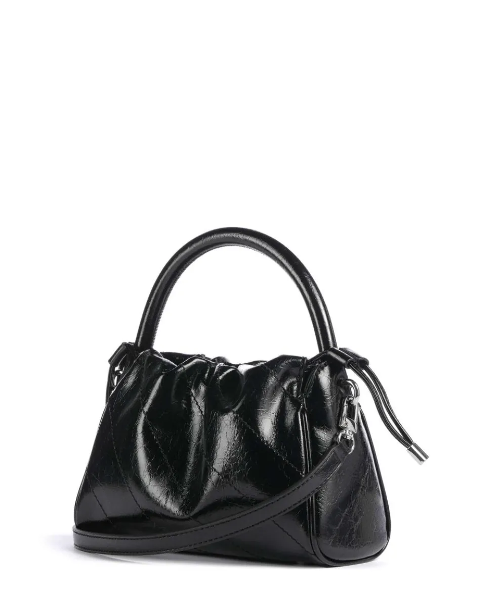 Amys Bucket bag Lederimitat schwarz