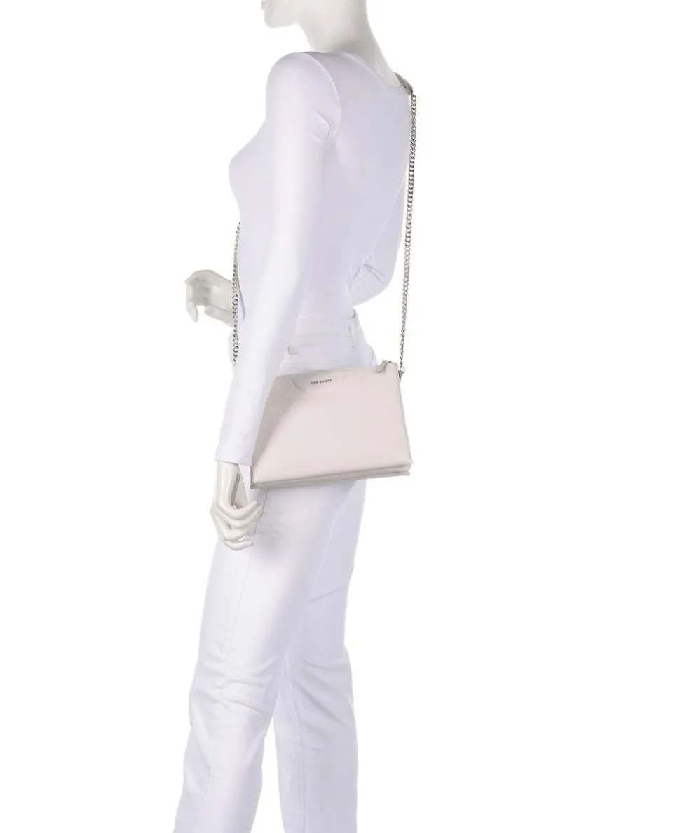 Esille Umhängetasche Lackleder elfenbein