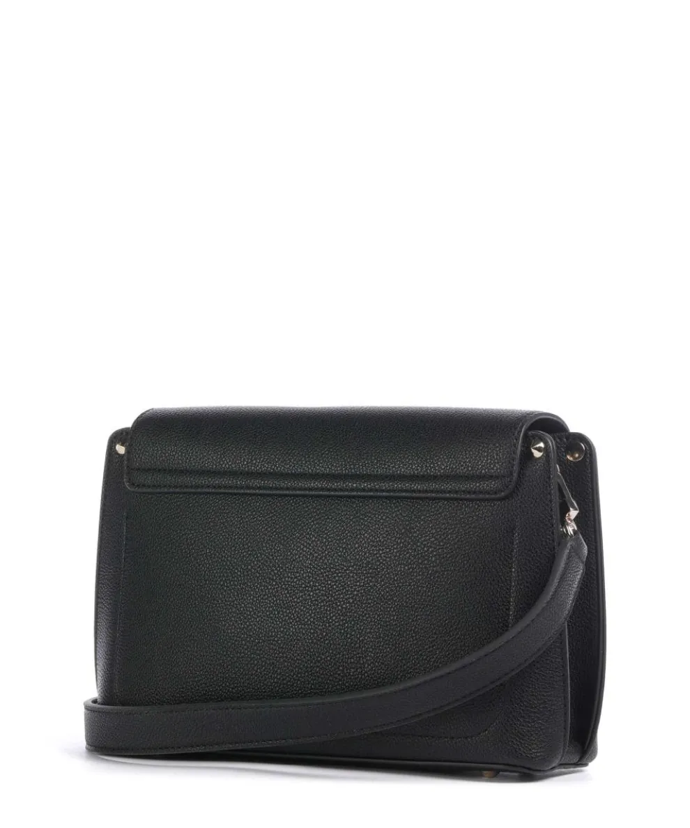 Meridian Umhängetasche Lederimitat schwarz