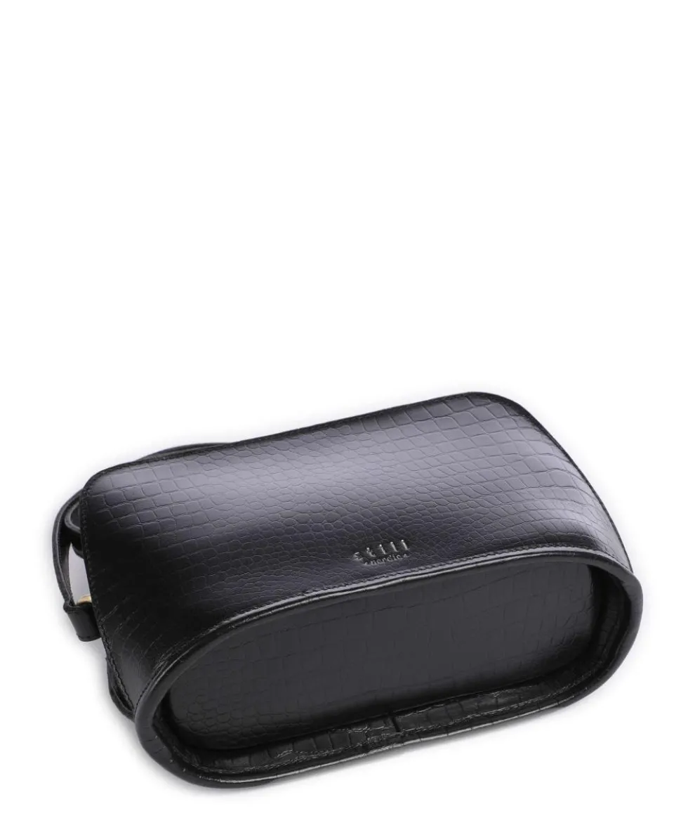 Lucy Umhängetasche Büffelleder schwarz