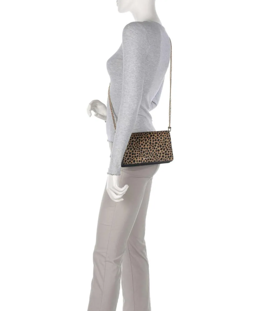 Jet Set Umhängetasche Kalbsleder braun