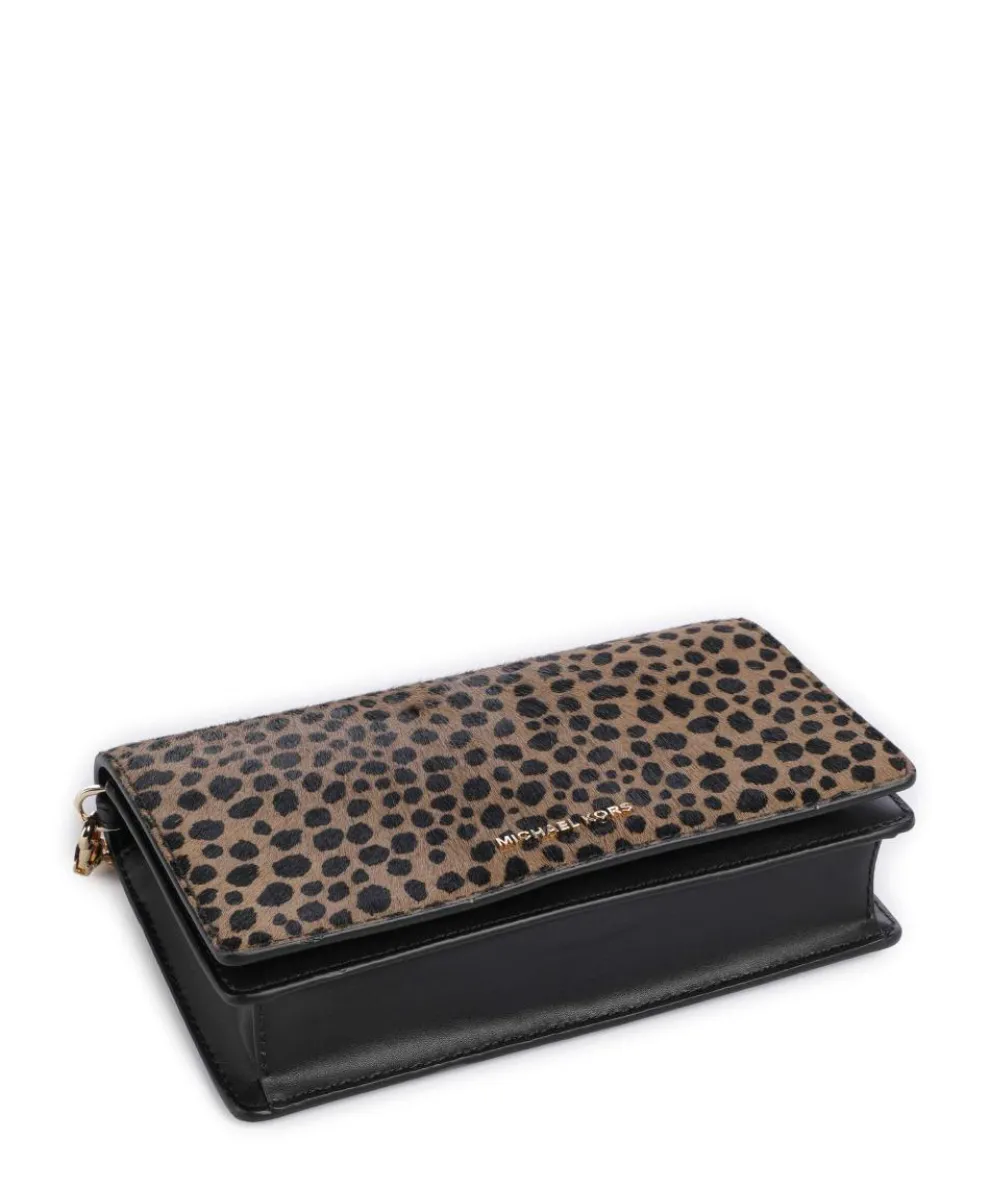 Jet Set Umhängetasche Kalbsleder braun