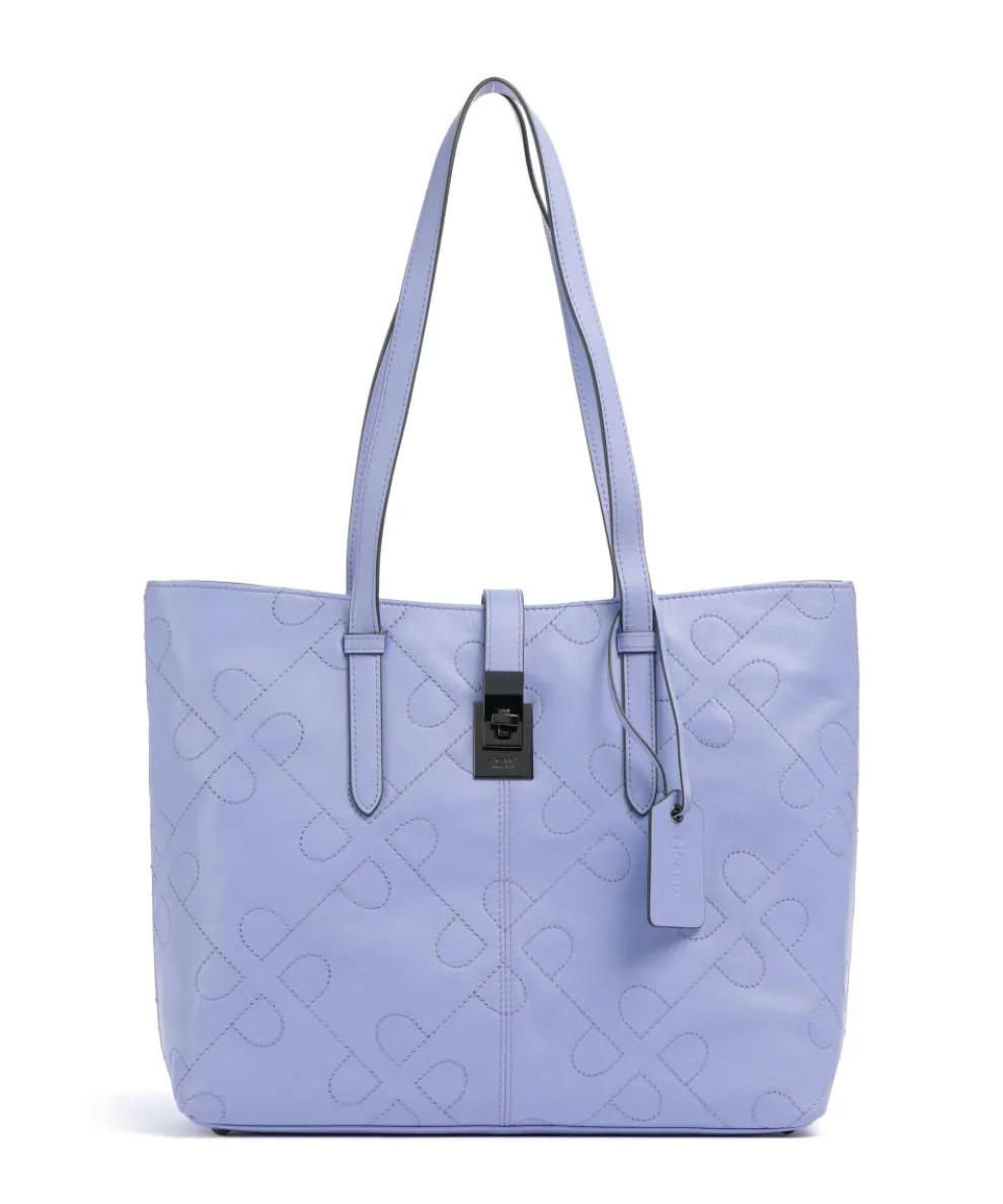 Liberty Shopper genarbtes Rindsleder violett