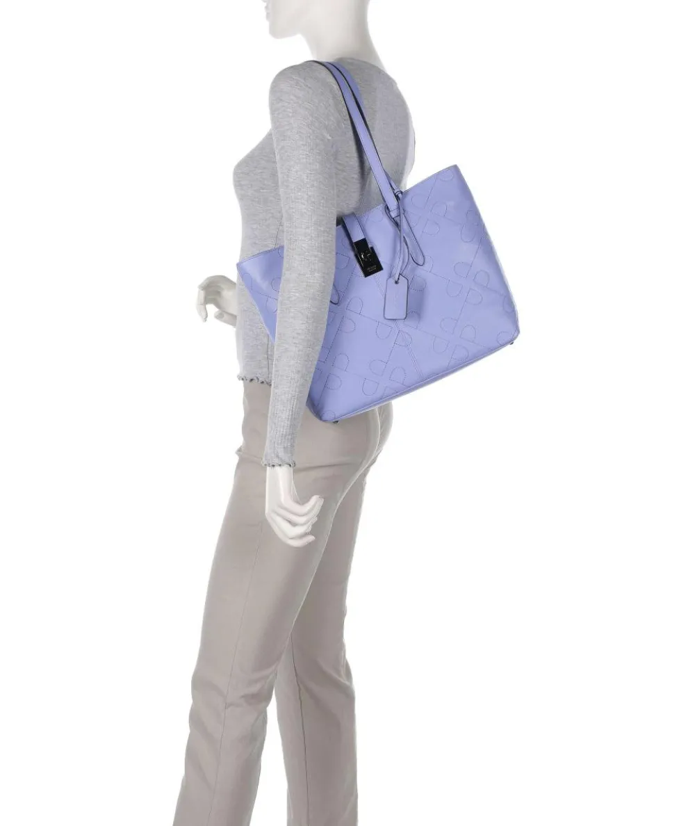 Liberty Shopper genarbtes Rindsleder violett