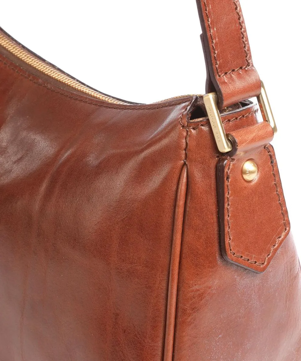 Story Donna Umhängetasche Leder braun