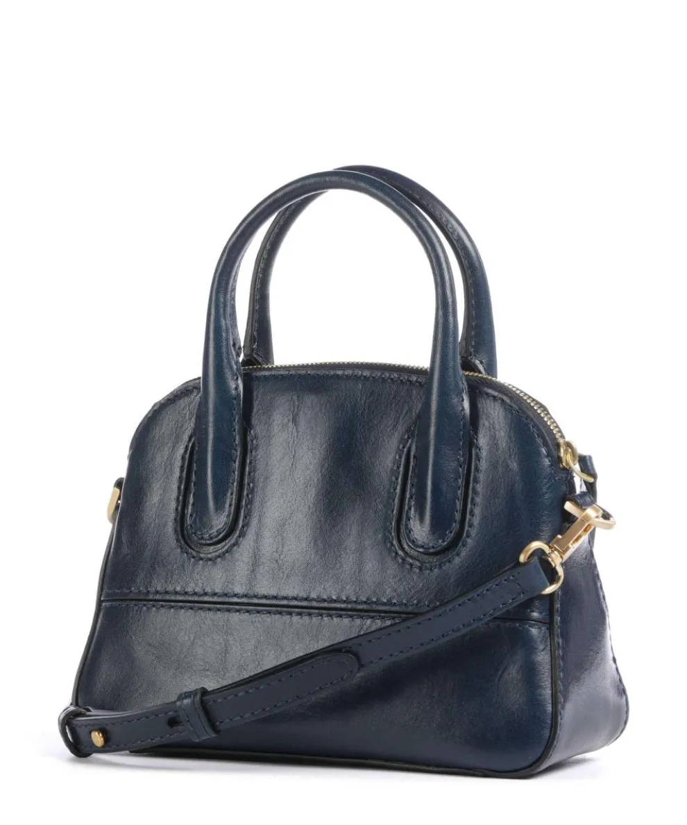 Iolanda Handtasche fein genarbtes Rindsleder dunkelblau