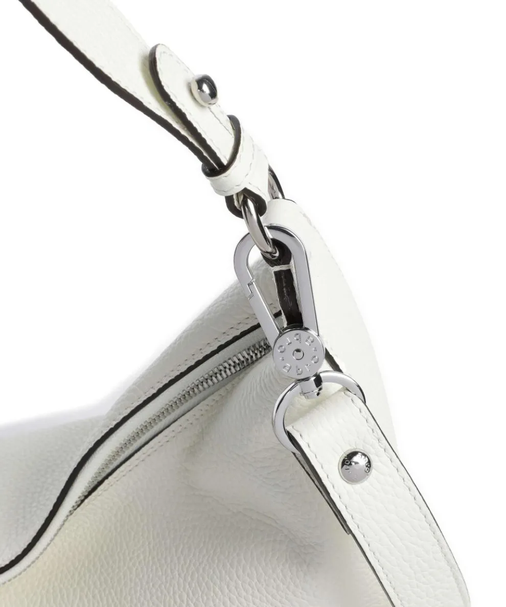 Adria Lulu Beuteltasche genarbtes Rindsleder creme