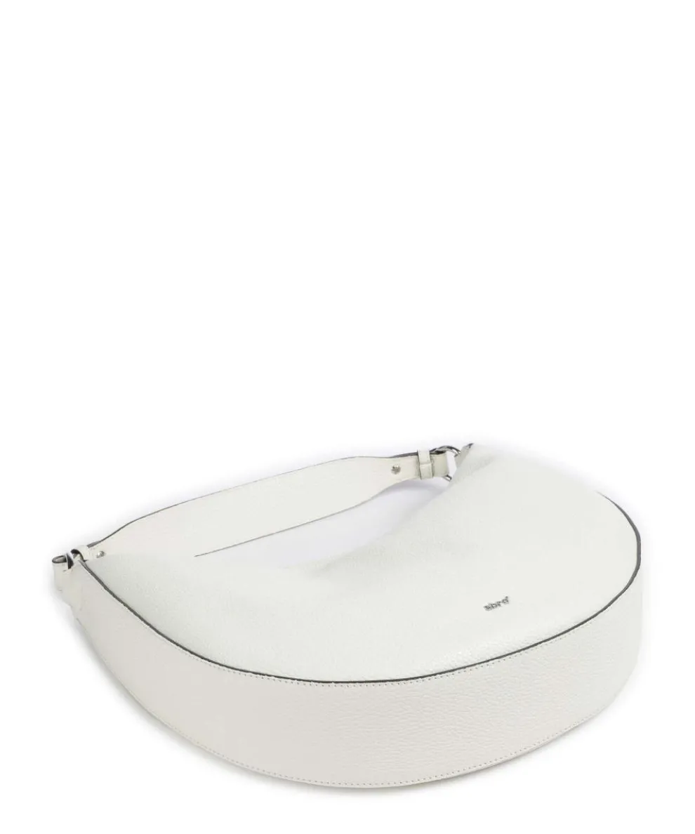 Adria Lulu Beuteltasche genarbtes Rindsleder creme