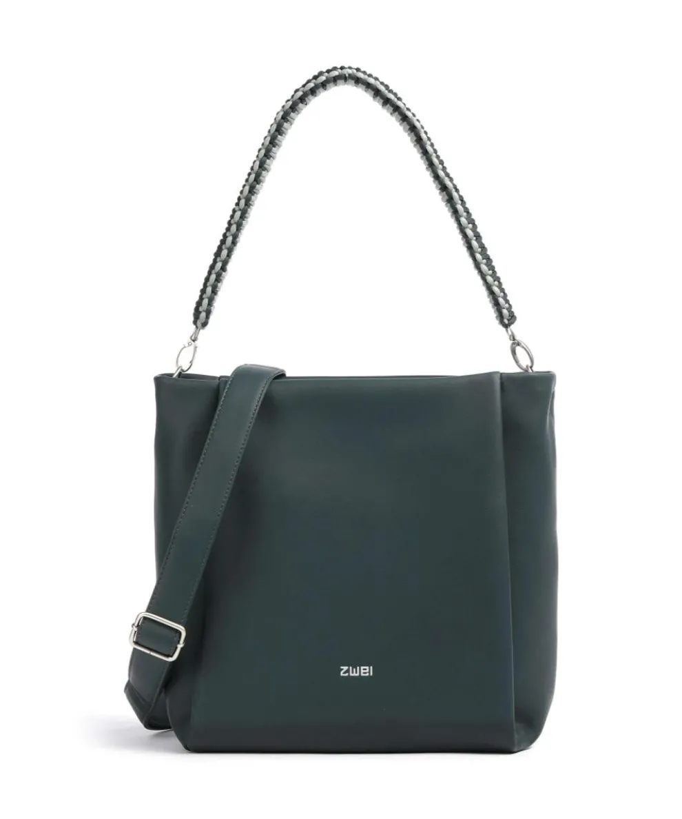 Yuna YU120 Beuteltasche Lederimitat dunkelgrün