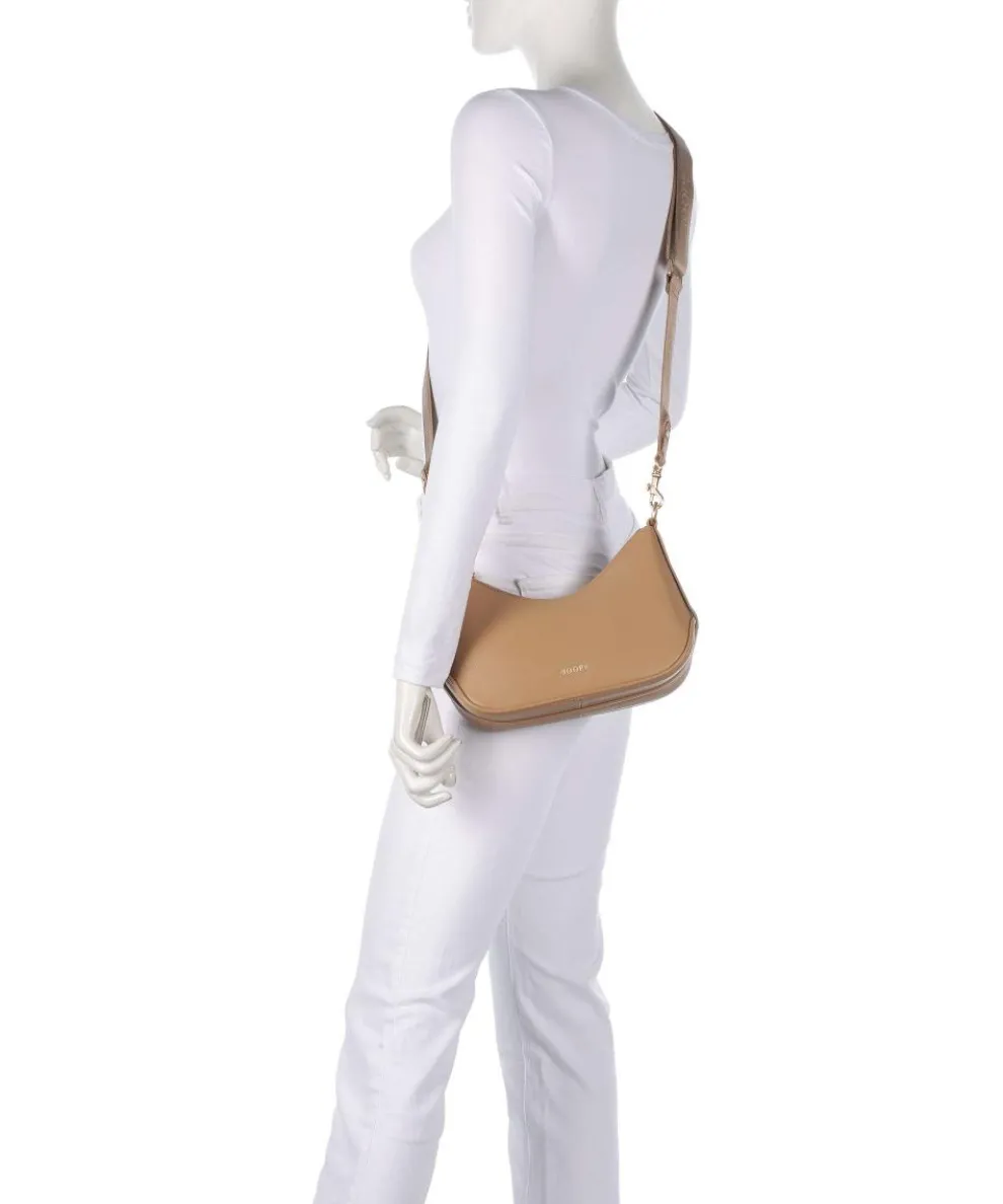 Fatto Aimee Umhängetasche genarbtes Rindsleder tan