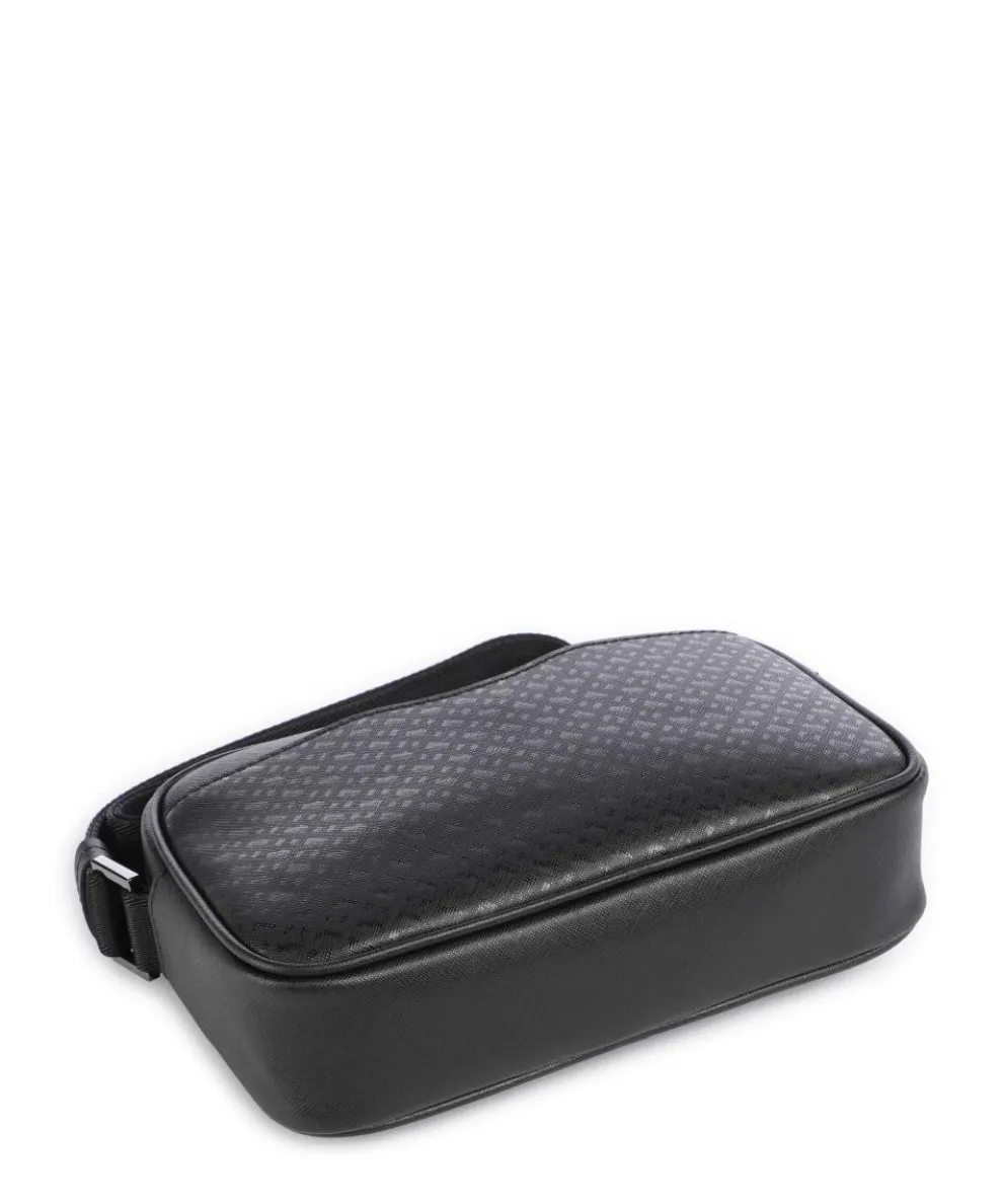 Zair Umhängetasche Lederfaserstoff schwarz