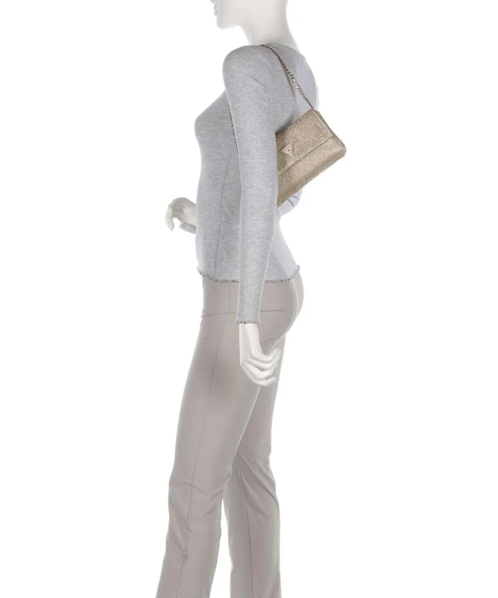 Zalina Schultertasche Aluminium gold