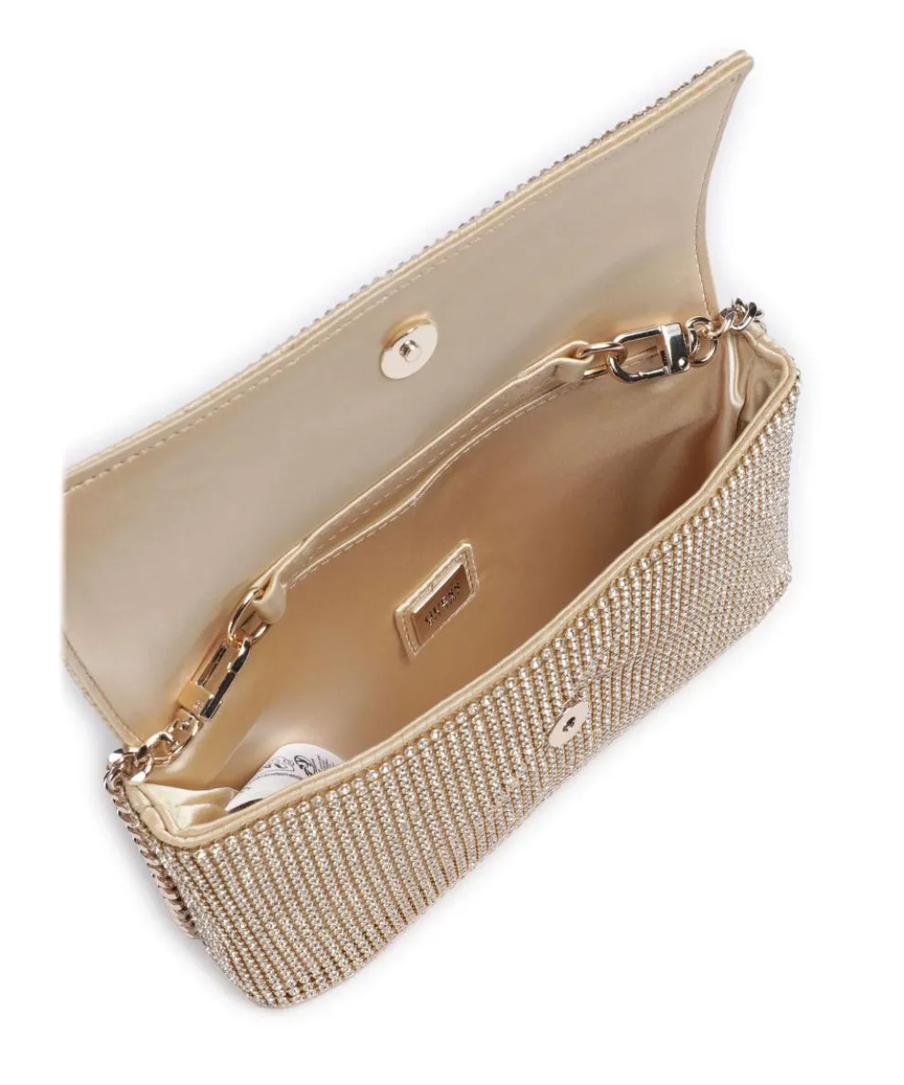 Zalina Schultertasche Aluminium gold