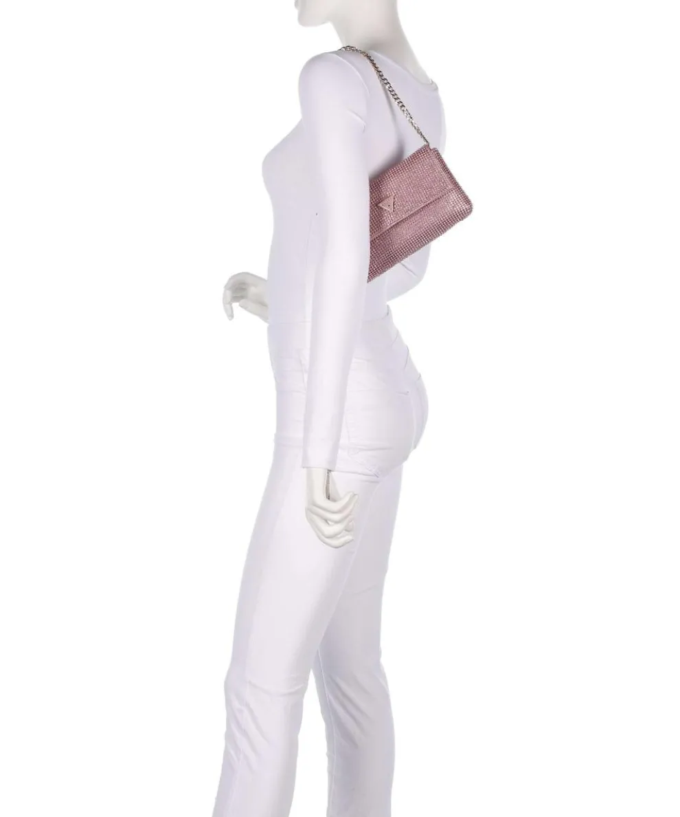 Zalina Schultertasche Aluminium rosa