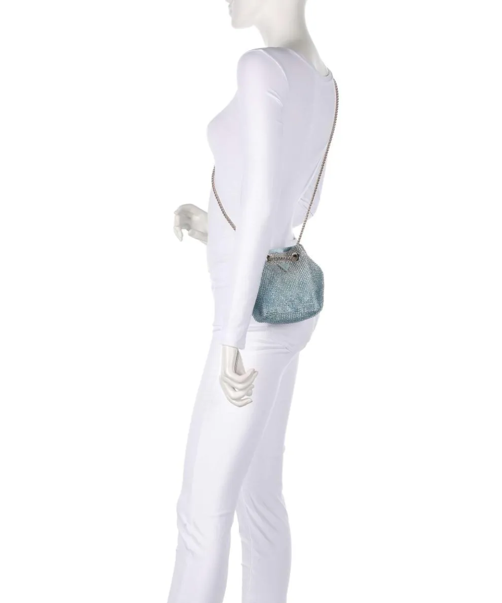 Zalina Schultertasche Aluminium hellblau