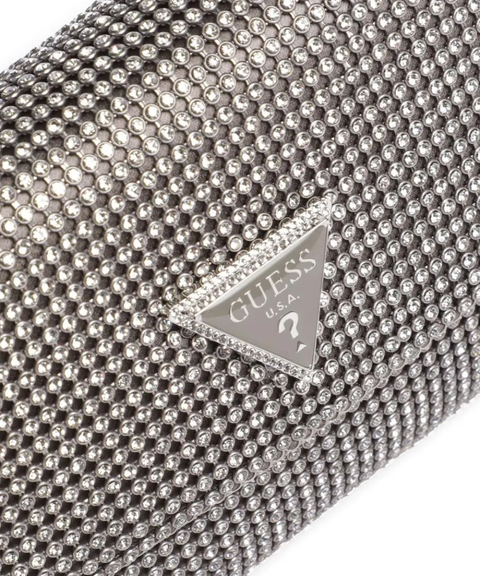 Zalina Schultertasche Aluminium, Polyester silber