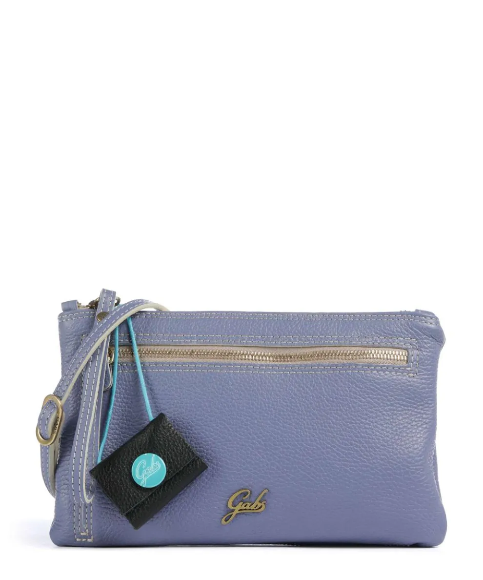 Zante Olly Umhängetasche genarbtes Kalbsleder violett