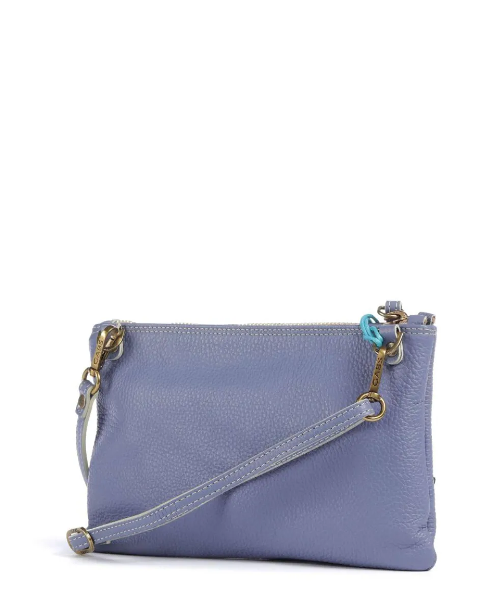 Zante Olly Umhängetasche genarbtes Kalbsleder violett