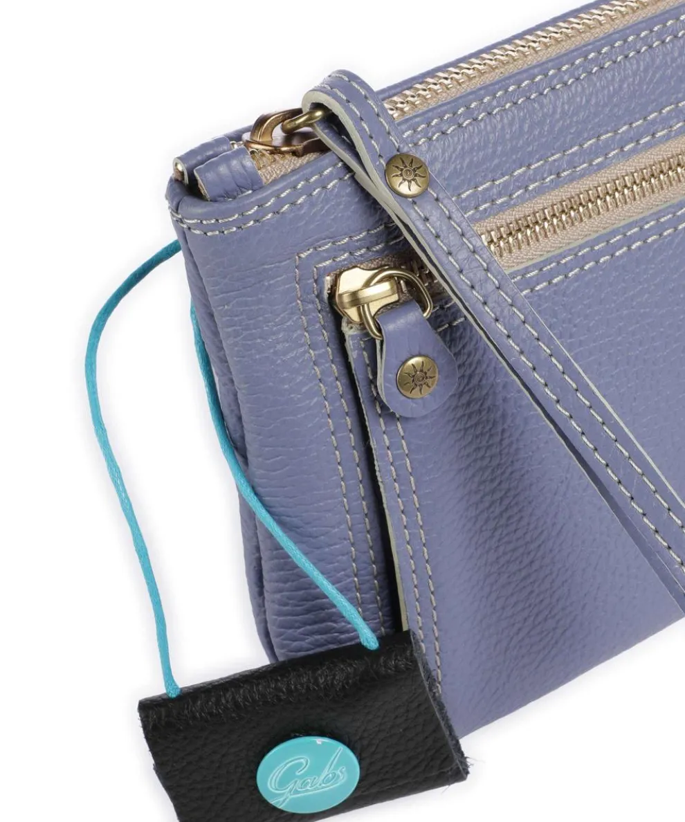 Zante Olly Umhängetasche genarbtes Kalbsleder violett