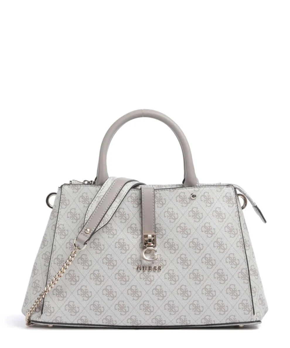 Zamira Handtasche Lederimitat beige