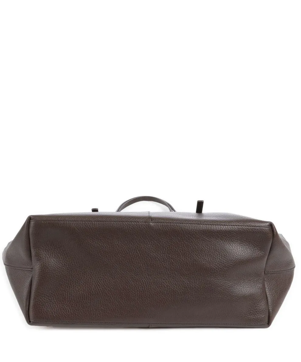 Abilla Shopper genarbtes Leder dunkelbraun