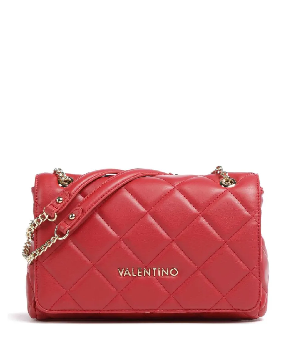 Ocarina Schultertasche Lederimitat rot