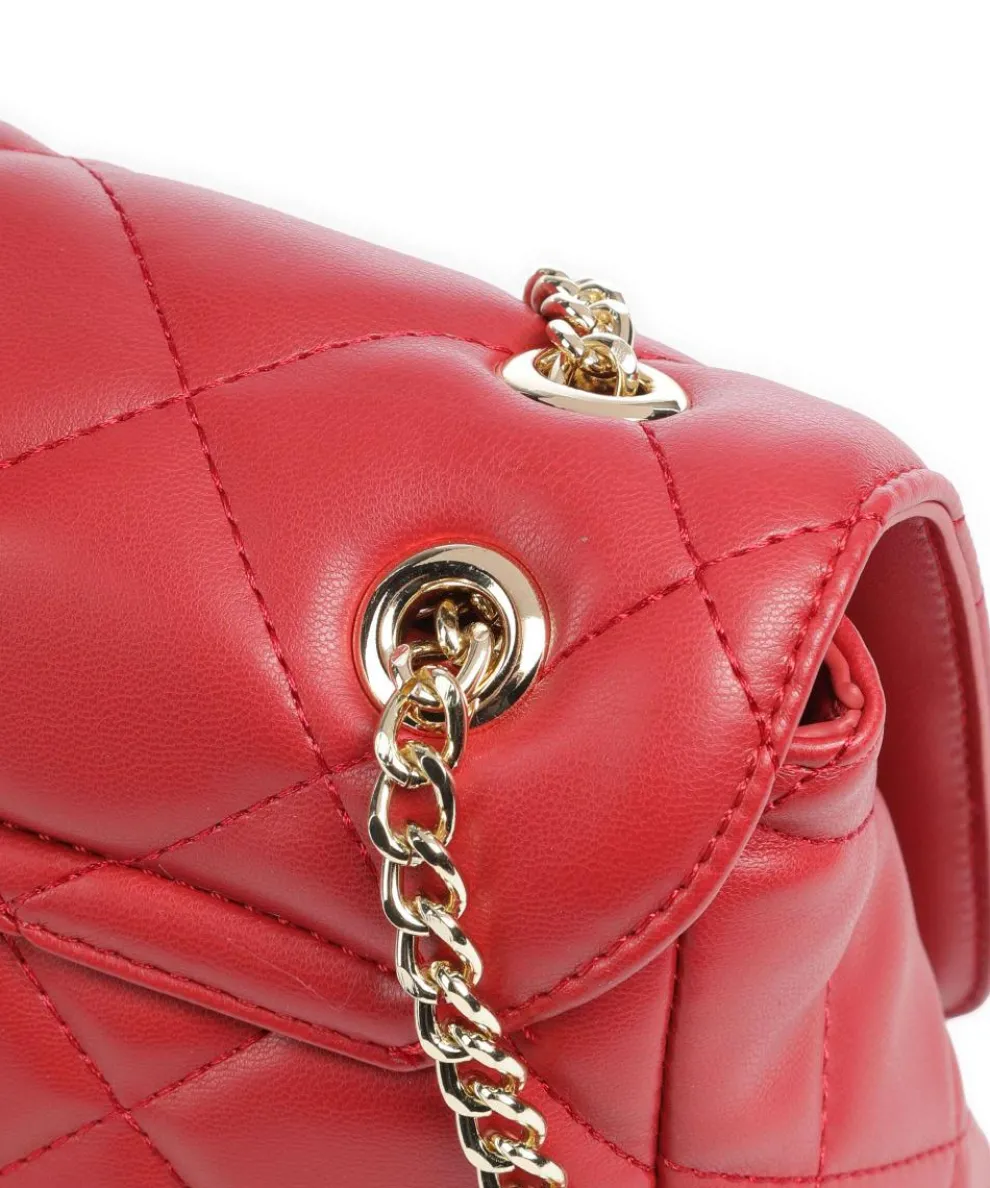 Ocarina Schultertasche Lederimitat rot