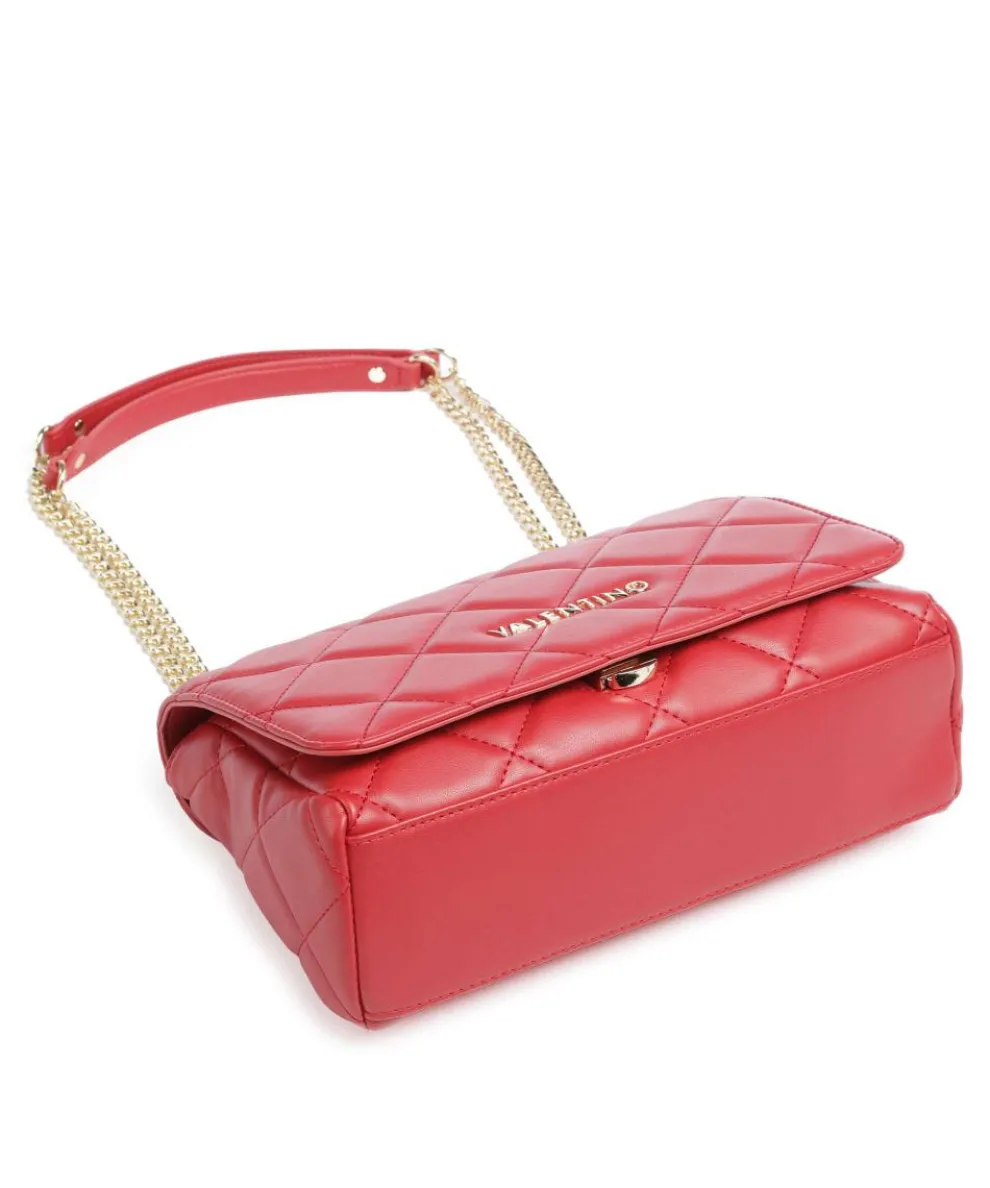 Ocarina Schultertasche Lederimitat rot