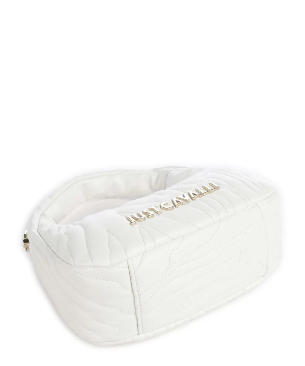 Zebra Style 5 Handtasche Lederimitat weiß