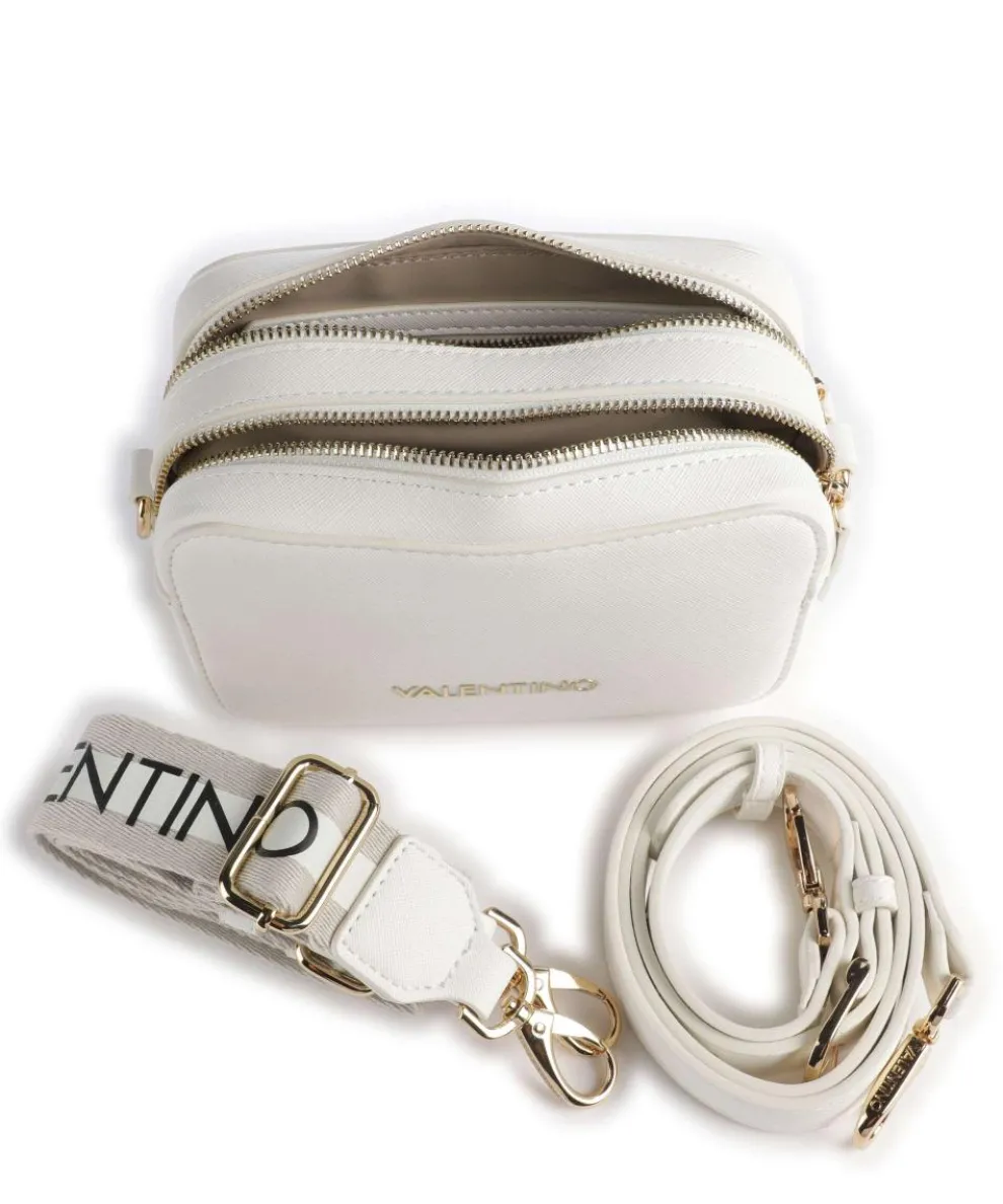 Zero Re Umhängetasche Lederimitat weiß