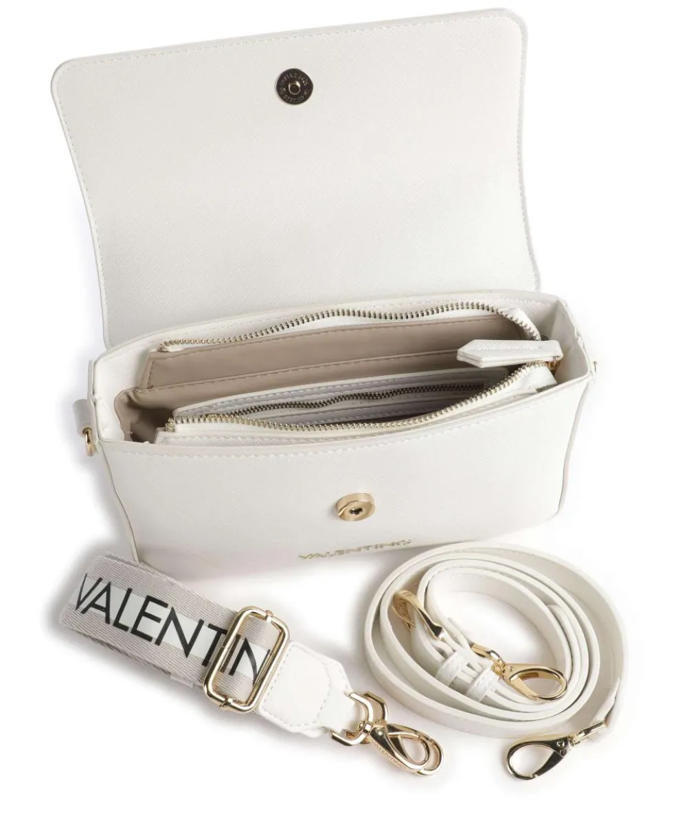 Zero Re Umhängetasche Lederimitat weiß