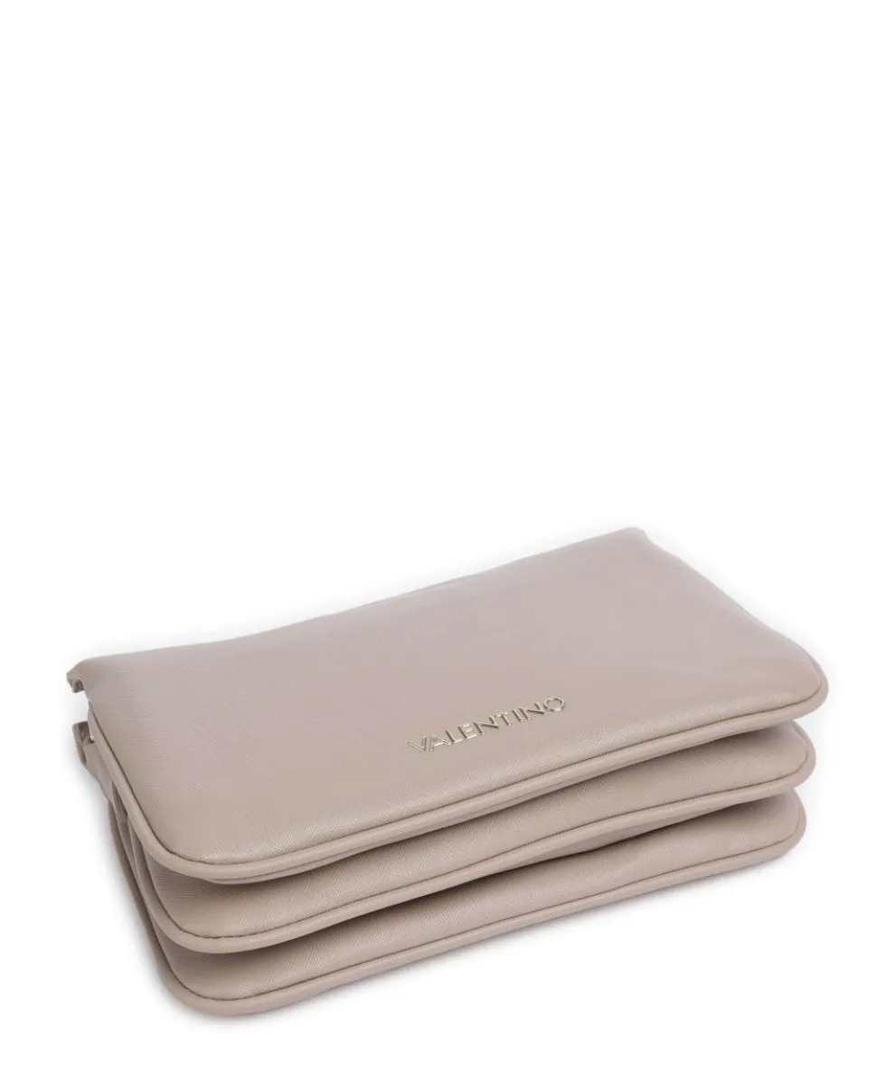 Zero Re Umhängetasche Lederimitat beige