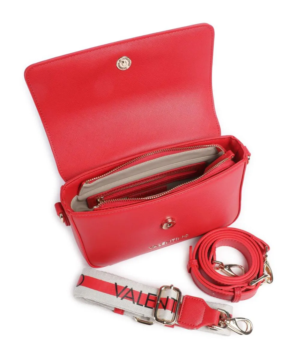Zero Re Umhängetasche Lederimitat rot