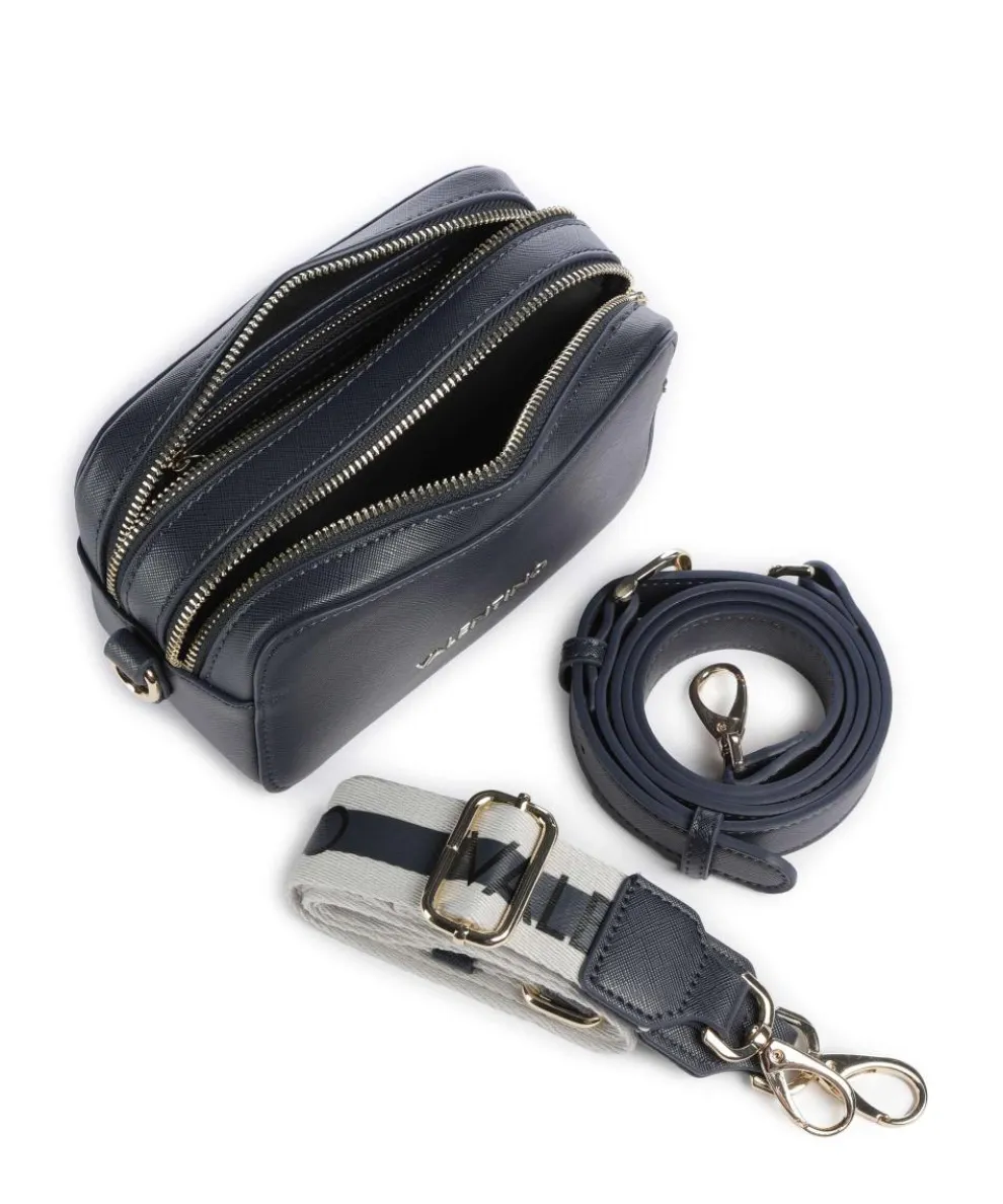 Zero Re Umhängetasche Lederimitat navy