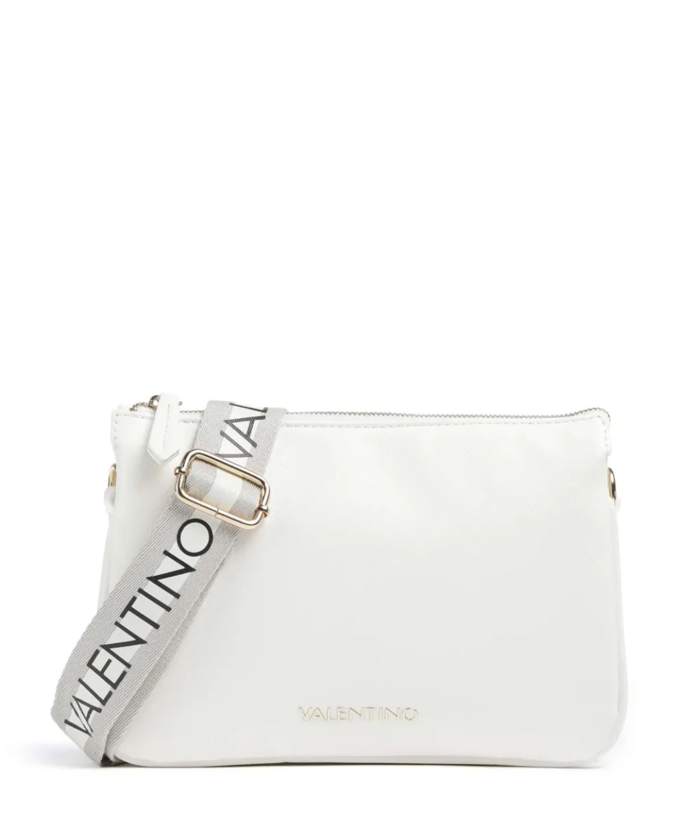 Zero Re Umhängetasche Lederimitat weiß