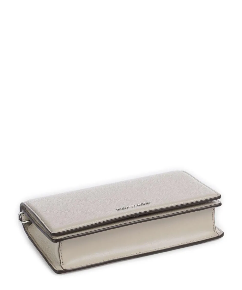 Jet Set Umhängetasche genarbtes Leder sand