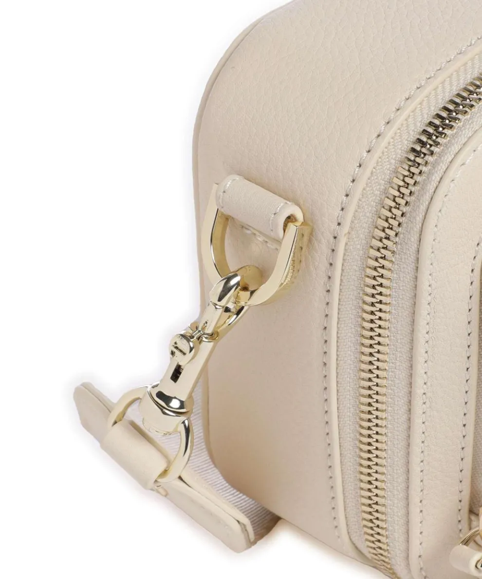 Zita S Umhängetasche genarbtes Rindsleder creme