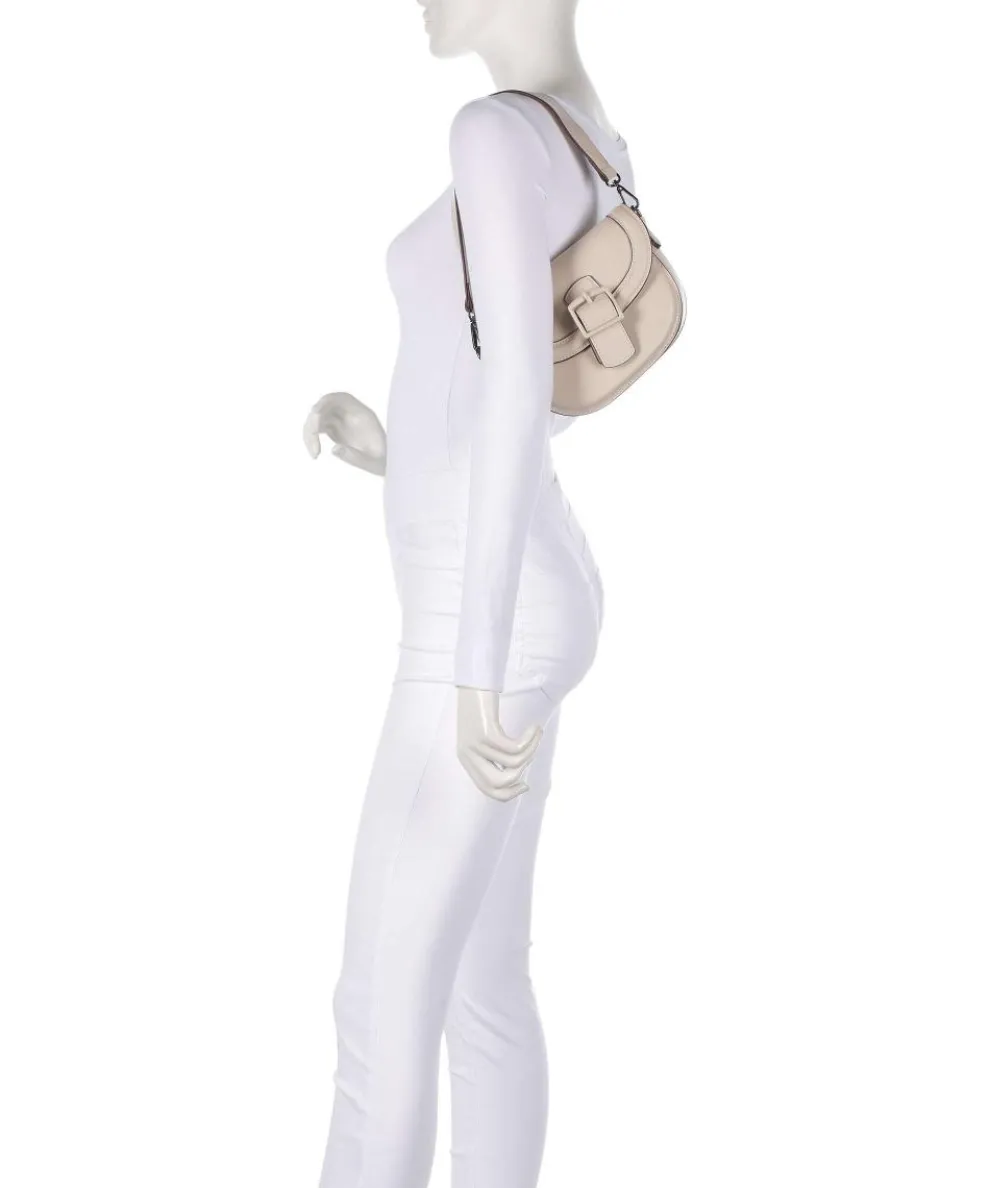 Zita Schultertasche Lederimitat sand