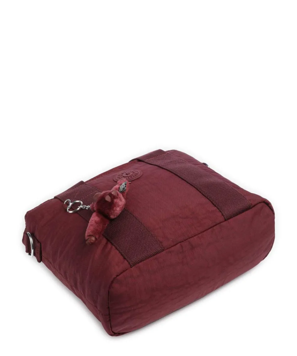 Basic Minta M Handtasche recyceltes Polyamid wein