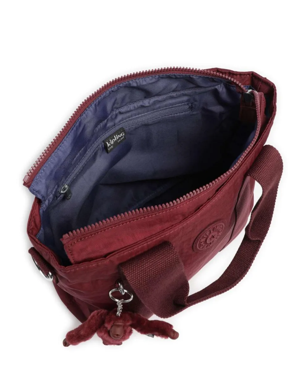 Basic Minta M Handtasche recyceltes Polyamid wein