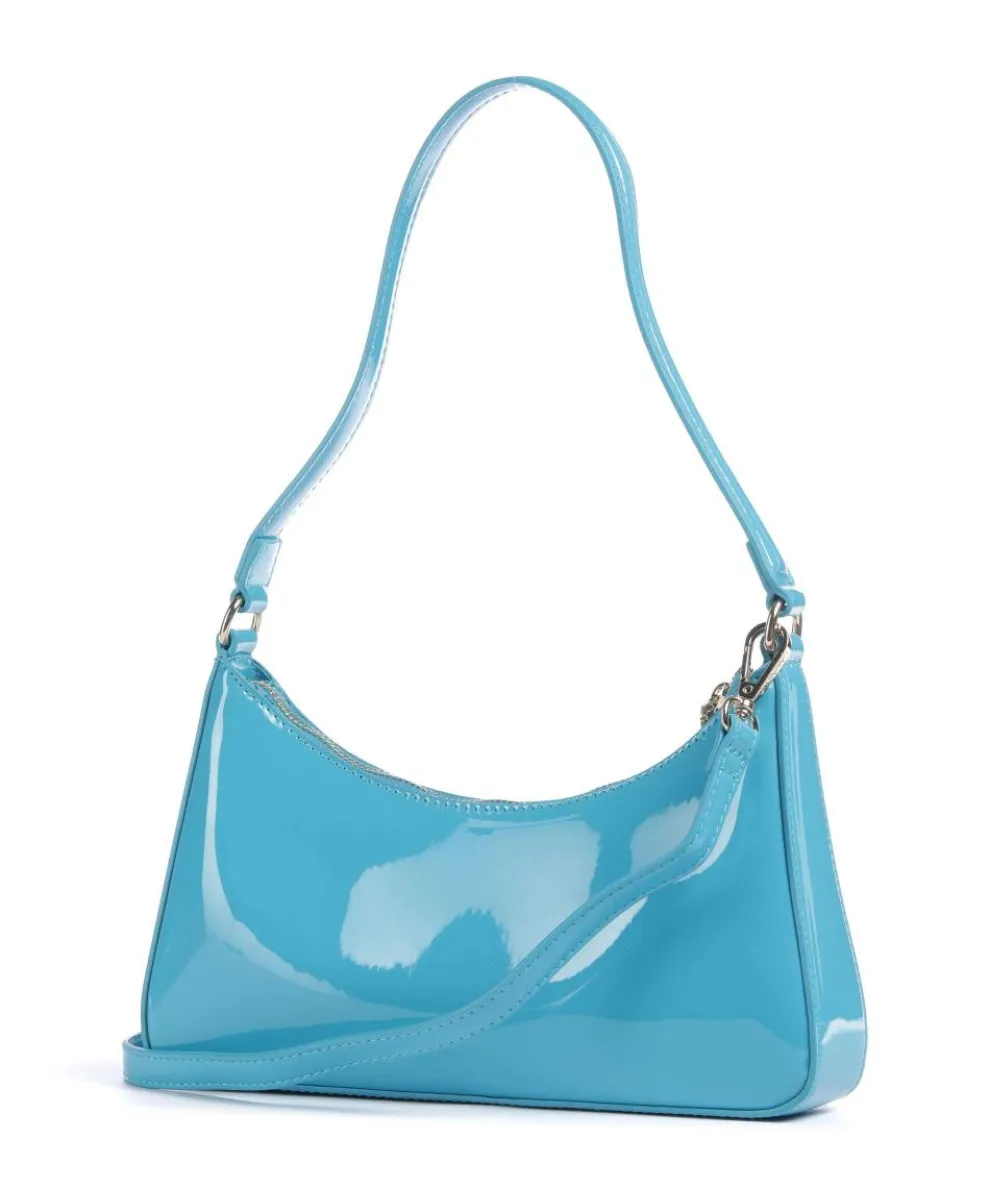 Kelly Schultertasche Lederimitat türkis