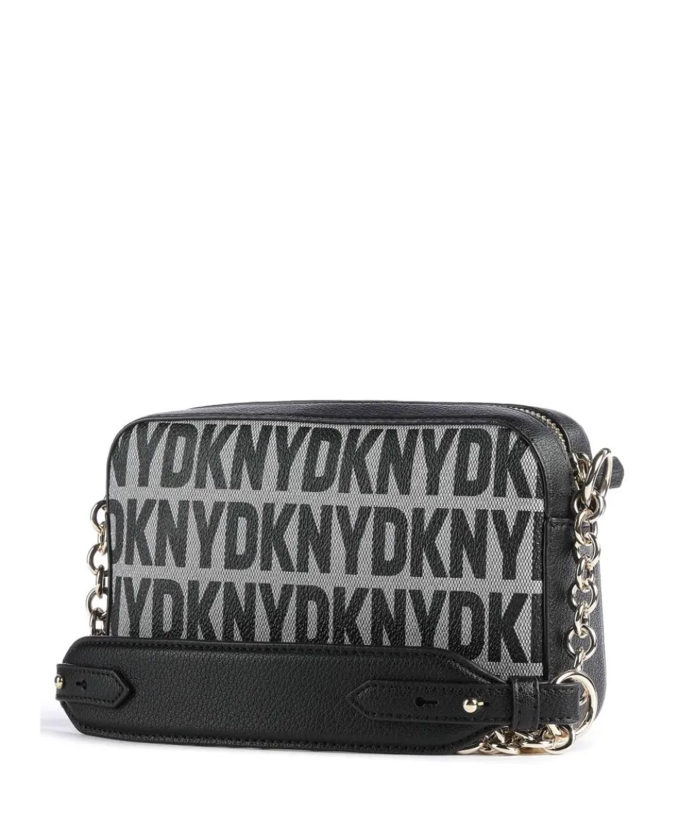 Milano Seventh Avenue Umhängetasche Lederimitat, fein genarbtes Rindsleder schwarz