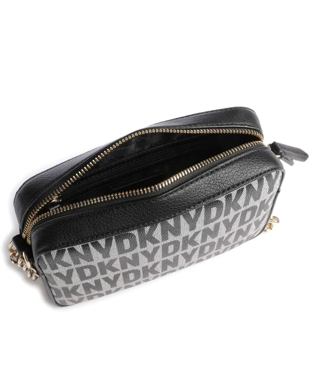 Milano Seventh Avenue Umhängetasche Lederimitat, fein genarbtes Rindsleder schwarz