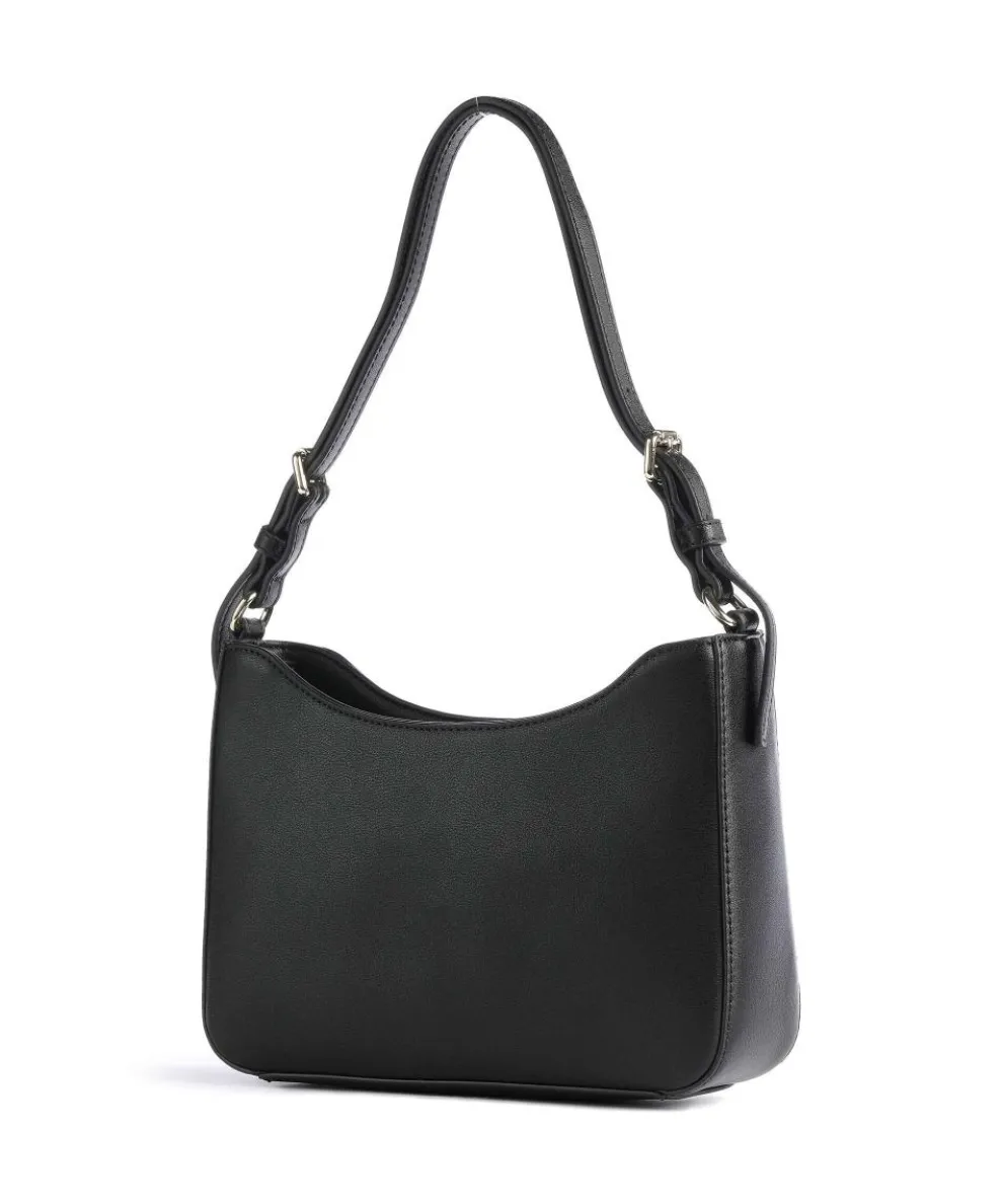 Rock Cut Schultertasche Lederimitat schwarz