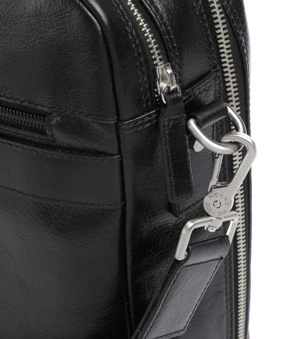 Buddy Aktentasche 15″ Büffelleder schwarz